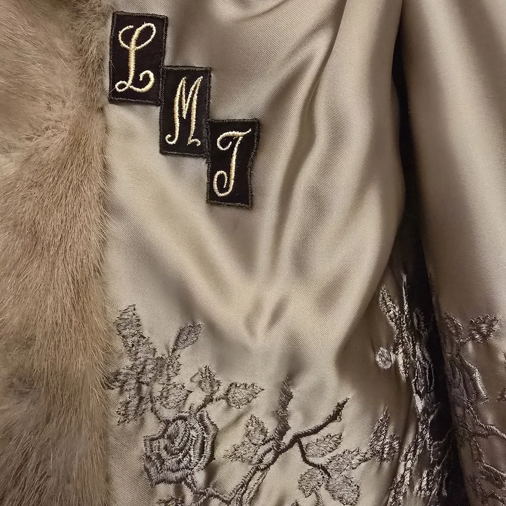 BOSTON FUR VINTAGE Mink Fur Convertible Coat